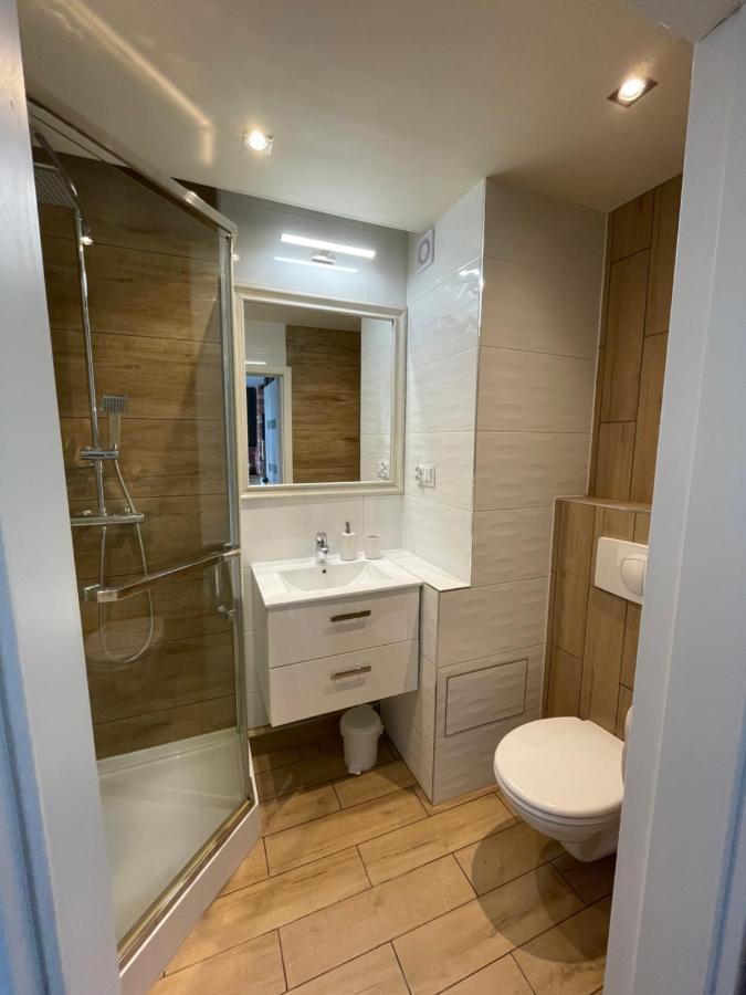 A Moze Przymorze Apartment กดัญสก์ ภายนอก รูปภาพ